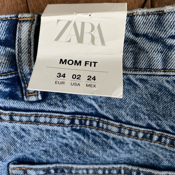 NWT Zara mom fit shorts 2 - Picture 11 of 14